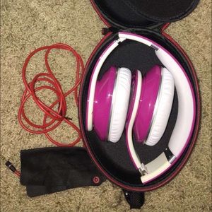 Beats by Dre Solo wired - hot pink